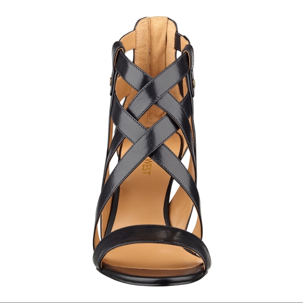 Open Toe Nine West Heels IDIGIT - Picture 3 of 7